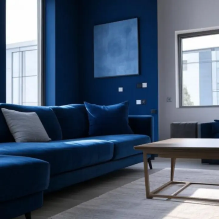 Nowoczesny salon z inteligentnym oświetleniem i urządzeniami automatyki SmartElectrio